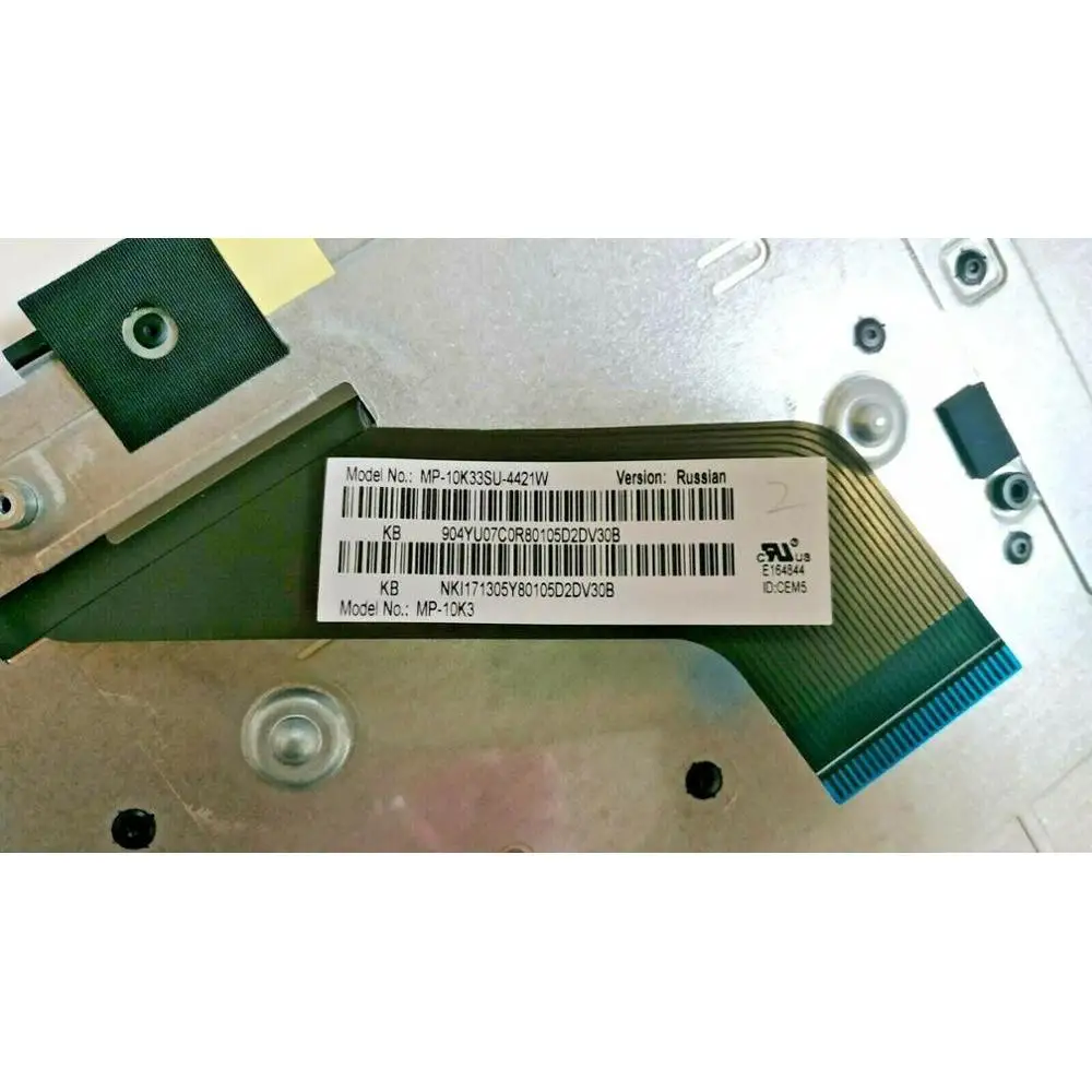Клавиатура 6B.MZ8N1.022 Acer Extensa 2508 Aspire ES1-531(RU) черная топ-панель