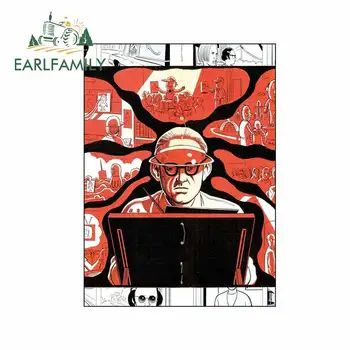 

EARLFAMILY 13cm x 9.5cm For Daniel Clowes Car Stickers Car Decoration Decal Personality Creative Waterproof Occlusion Scratch