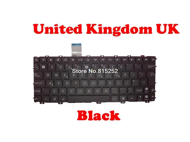 

Клавиатура для ноутбука ASUS EPC 1015 1015B 1015P 1015T MP-10B66LA-5288 0KNE0-0102LA00 0KNA-3P2LA22 LA Латиноамериканская/английская