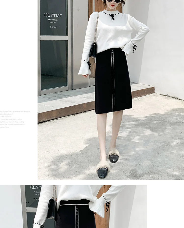 Fv502 new autumn winter women fashion casual sexy Skirt kawaii plus size skirt harajuku long skirts for women