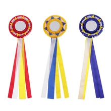 Лошади розетка награду ленты пустой приз ленты для конного спорта высокое качество Материал