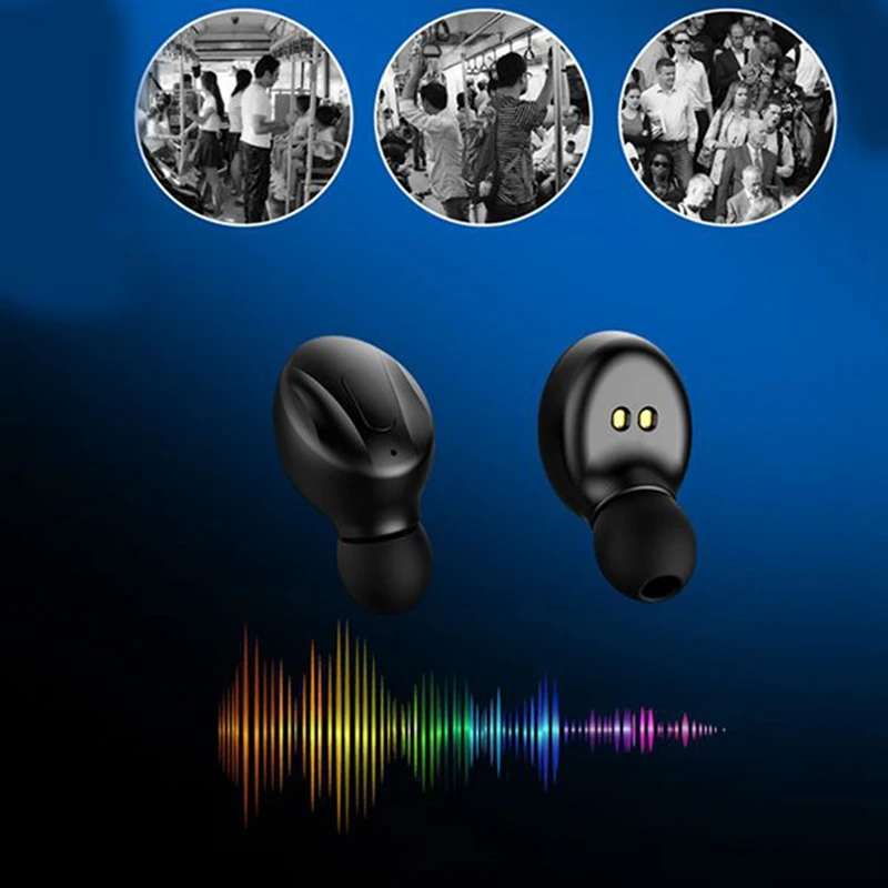 Wireless Earbuds TWS Bluetooth Headsets In Ear Stereo Bluetooth V5 0 Earphones High Definition Wireless