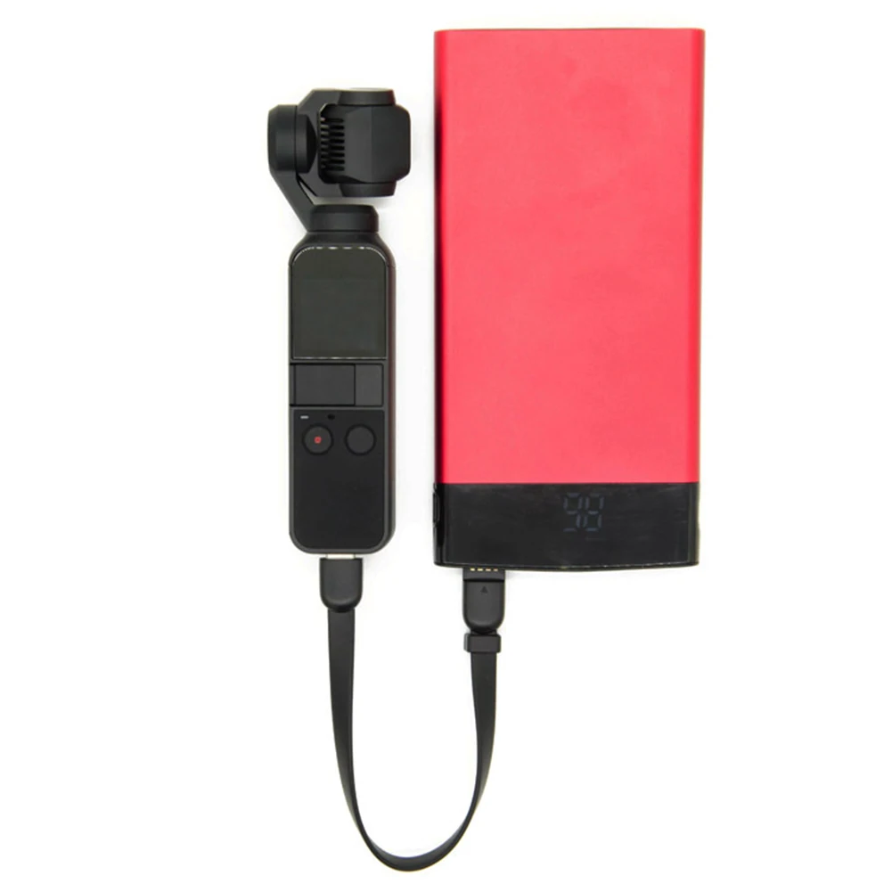 Зарядный кабель Wrsit Mini USB для передачи данных многофункциональный с шнурком портативный трекер Анти-потери аксессуары ручной для OSMO Карманный