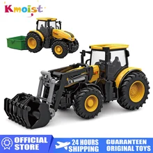

Simulator Model 1/24 Tractor Model Set Farm Children Farming Sliding Car Engineering Vehicle Car Model Truck Kids Toys for Boys