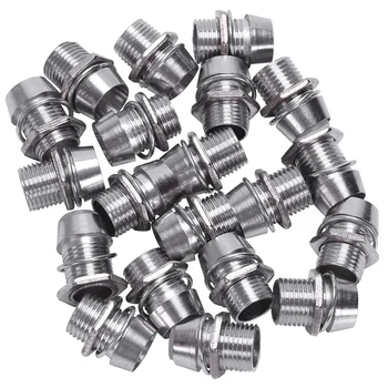 

20 Pcs Copper 5mm Light Emitting Diode LED Holder Mount Panel Display