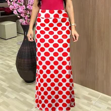 Новые модные юбки для дам, юбка с принтом, тянущаяся Женская одежда, высокая талия, удобная женская одежда