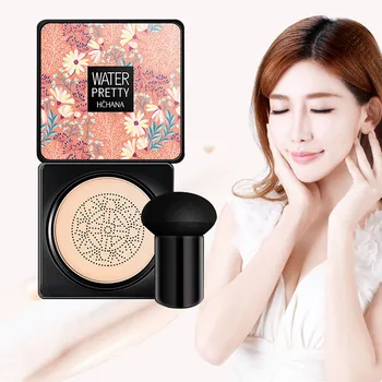 

Concealer Makeup Face Mushrooms Head Air Cushion Cream+Mushroom Sponge-2020 Face Eyes Moisturizing Cosmetic Foundation #201230