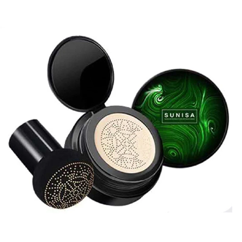 SUNISA, новинка, Грибная головка, макияж, воздушная подушка, УВЛАЖНЯЮЩАЯ основа, пропускающая воздух, натуральный Осветляющий макияж, BB крем