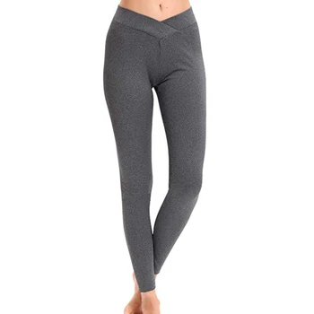 

Newly Bumps Style Leggings Hip Lifting Elastic Cross High Waist Breathable Slim Pants sweatpants joggers