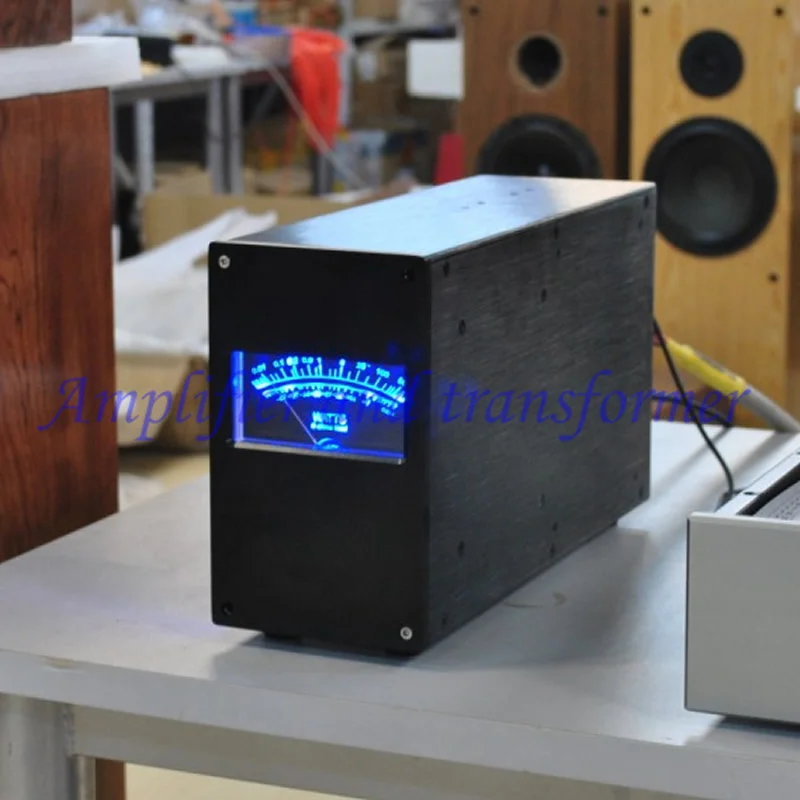 

[Music Sword God] K300W, all-aluminum shell mono power amplifier, with meter, effect PK US KRELL