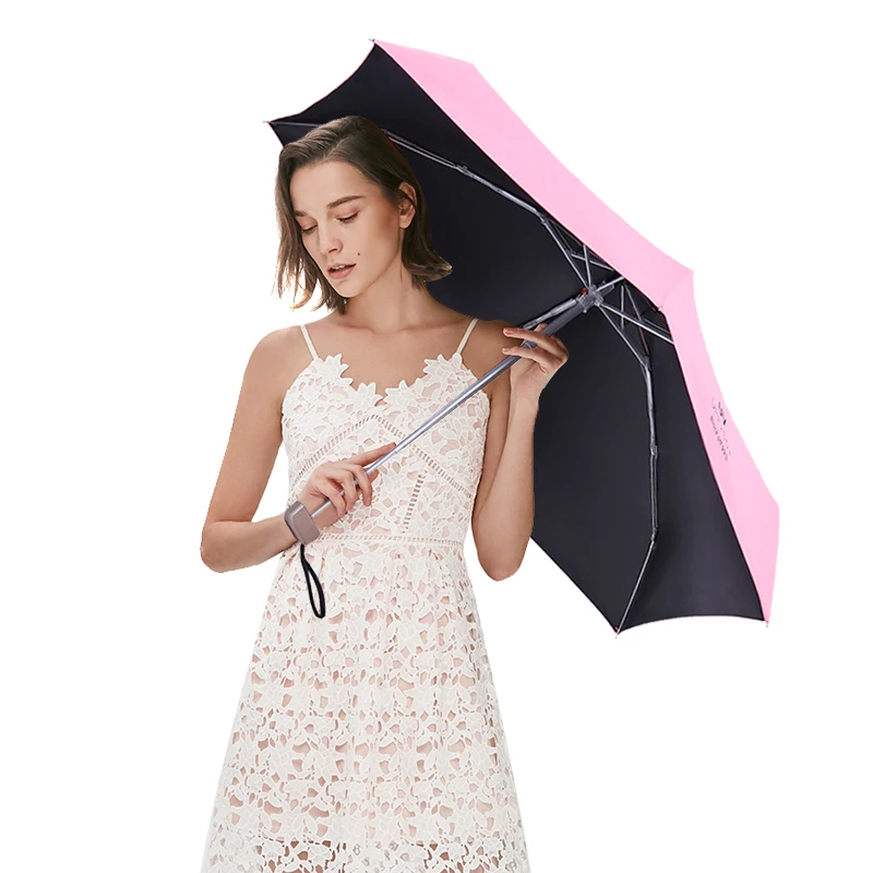 Compact Mini Pocket Umbrella 5 Folding Rain Windproof Anti UV Portable for Women Men Kids SEP99