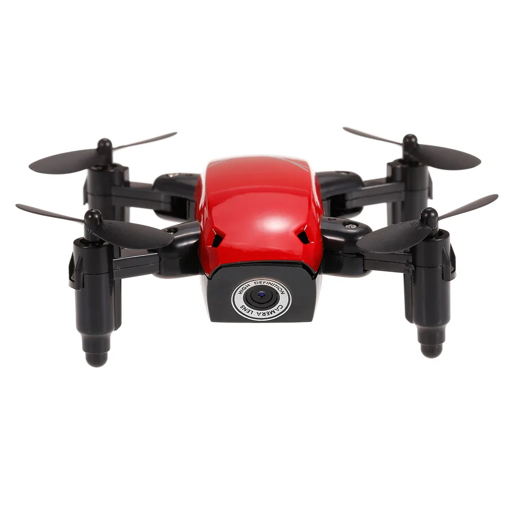 Мини-Дрон S9W 2,4G 4CH 0.3MP камера Wi-Fi FPV/No камера высота удержания полета планировка дистанционные игрушки складной Радиоуправляемый квадрокоптер