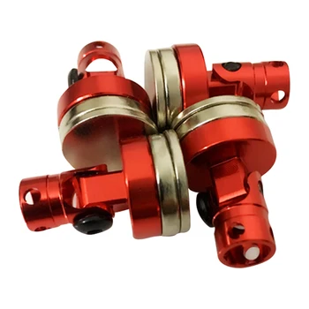 

4Pcs Magnetic Stealth Body Mount Shell Strong Magnet Shell Column For 1:10 Hsp RC Car - Red