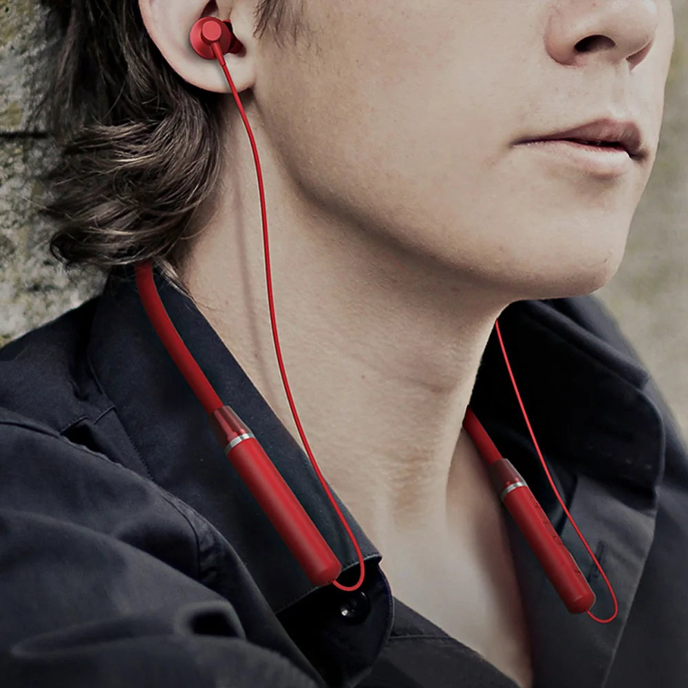 Lenovo HE05 Bluetooth наушники BT5.0 Спортивная гарнитура с защитой от пота беспроводные наушники для бега с шумоподавлением магнитные наушники