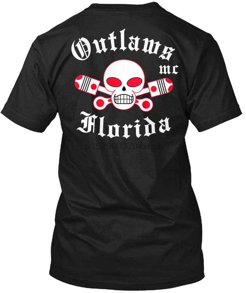 Мужская футболка с надписью support Your Local Outlaws Florida Mc sh женская | одежда