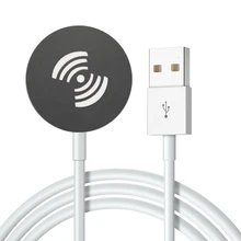 Chargeur sans fil magnétique Qi 2 en 1, pour Apple Watch série 3 4 5 6 SE, Apple Watch, câble de chargement USB pour IPhone 12 Pro Max XS XR