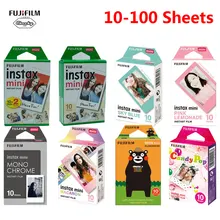 Фоторамка Fujifilm Instax Mini на выбор, 10-100 листов, фотобумага для Instax Mini 9 Mini 8 Instant Mini 70 90, пленочная камера