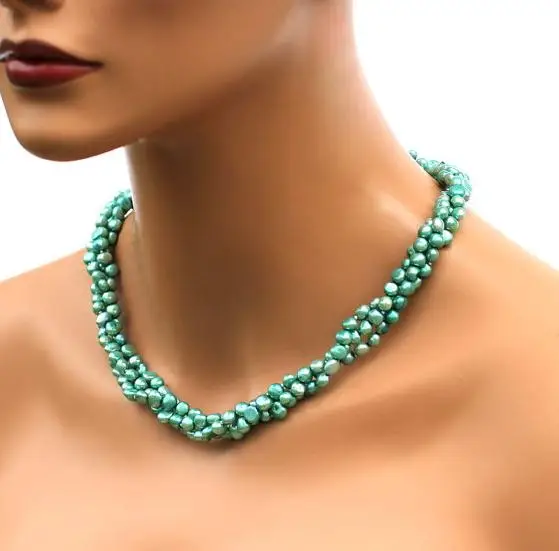Unique Pearls jewellery Store Aqua Blue 