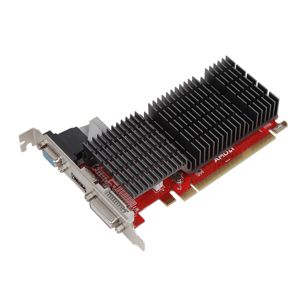 MAXSUN полная новая R5 230 Hammer II 2 Гб GDDR3 видеокарты 64bit PCIE3.0 × 8 готовые HDMI + VGA DVI ПК