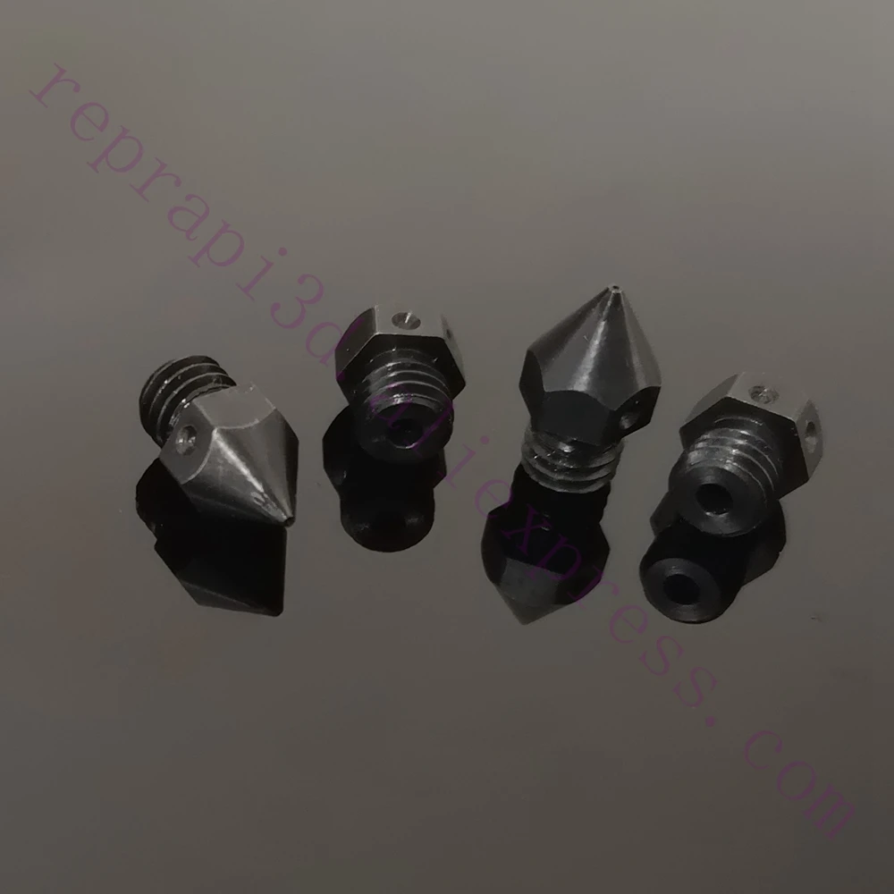 2x Sharp MK8 закаленный инструмент стальная насадка 0 4 F/ MK Micro Swiss Creality CR 10 Ender 3 Ender4 CraftBot