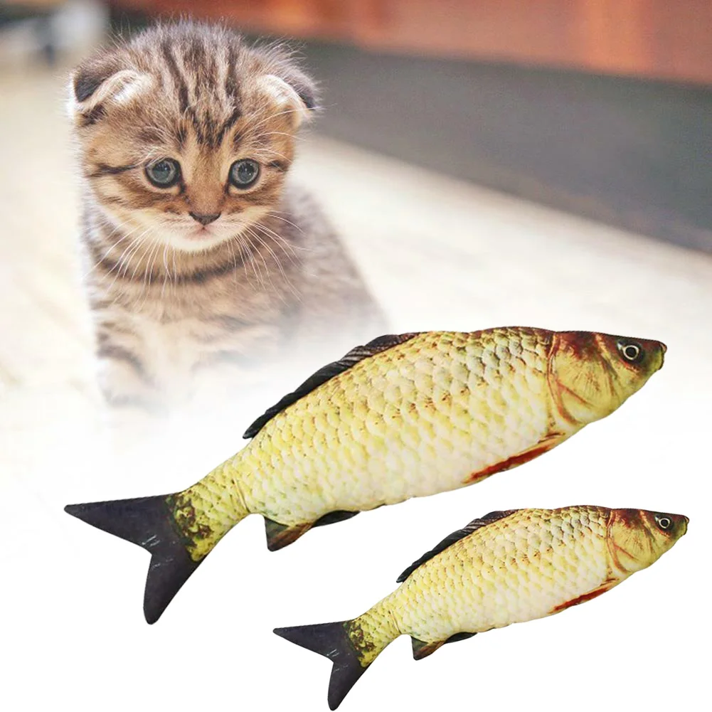 Домашнее животное кошка, игры рыба игрушка мята Catnip жевание царапин моделирование реалистичный милый подарок K888