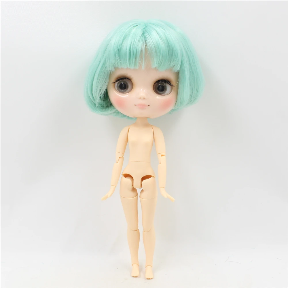 Middie Blythe Doll with Green Hair, Tilting-Head & Custom Jointed Body 1