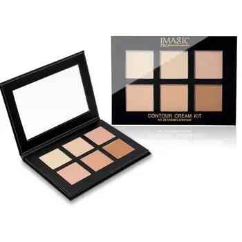 

30g Face Cream Contour Palette Kit Pro 6 Colors Concealer Makeup Palette 1pcs Concealer Face Primer Net 30g All Skin Types Net