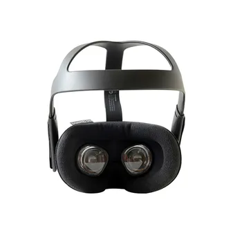 

Sweat-proof VR Eye Mask Mat Bracket for Oculus Quest VR Glasses Breathable Leather Flannelette Face Cover Mask Pad Accessories