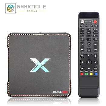 

A95X MAX X2 4GB 64GB Optional Android 8.1 TV Box Amlogic S905X2 Dual Wifi BT4.2 1000M Smart TV Box Video Recording Set Top Box
