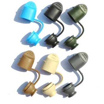

6pcs Water Bladder Bite Valve Cover Hydration Pack Mouthpiece Cap Hat Cover