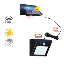1/4pcs Super bright Solar Light 30 LED Wall Lamp IP65 Waterproof Intelligent Garden Light Outdoor Fence Yard Lamps Lawn Path Dec