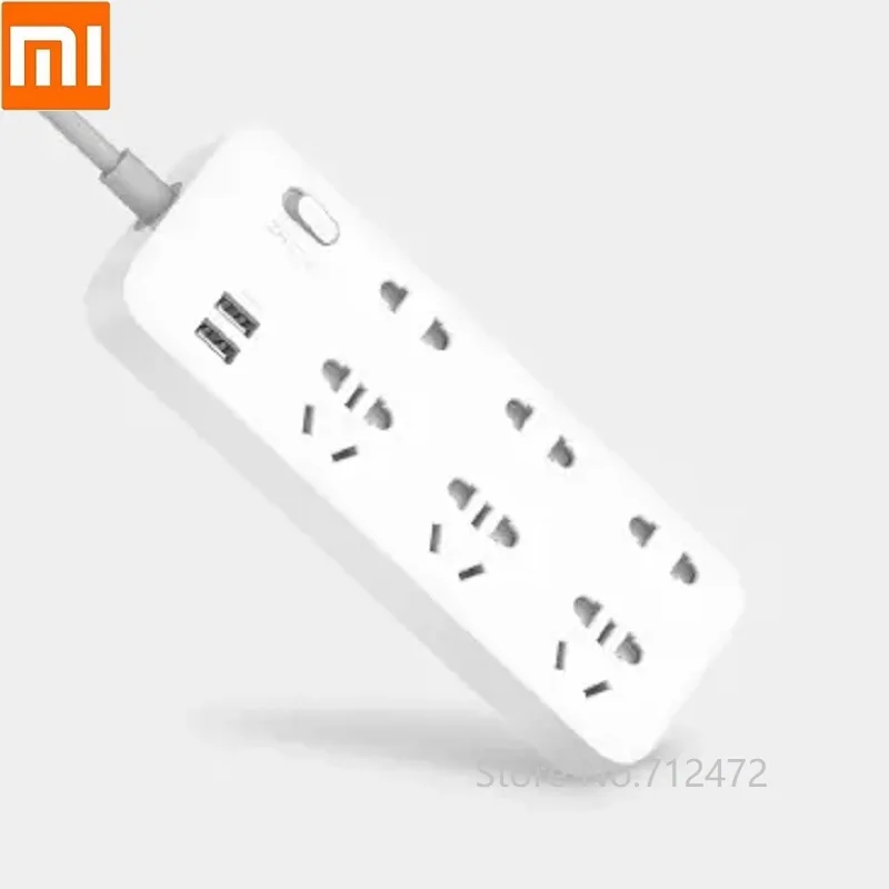 Xiaomi ZMI 6 портов 2 USB беспроводной разъем питания конвертер патч-панель 18 Вт Быстрая зарядка умный дом