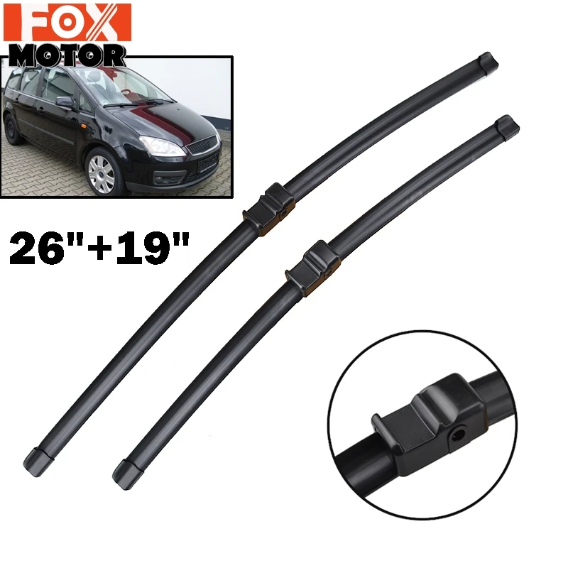 Misima 2" 19" для Ford C-Max MK1 2003 2004 2005 2006 2007 2008 2009 2010 переднее ветровое стекло стеклоочистителей лобового стекла