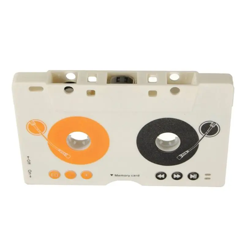 1 комплект Портативный ретро автомобильный кассета SD MMC MP3 магнитофон адаптер Комплект с пультом дистанционного управления стерео аудио кассетный плеер 28TE