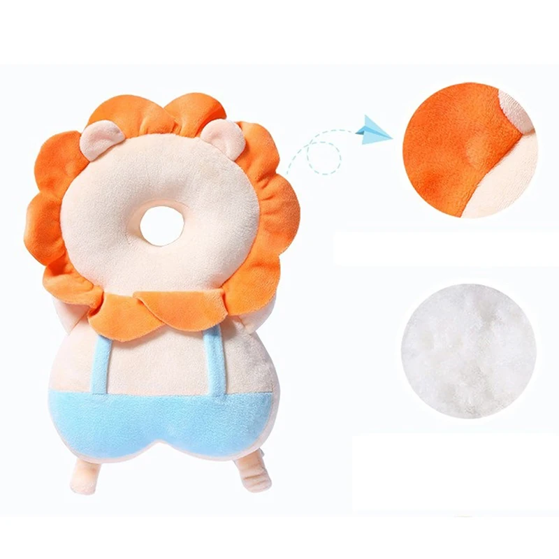 cooling mattress topper Baby Pillow Head Protection Pad Angel Wings Protect Neck Drop Resistance Cushion Toddler Head Back Protector Safety Pad Bedding