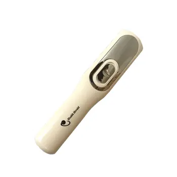 

Electric Head Massage Comb Healthy Scalp Vibration Comb Portable Household Battery Massage Comb ABS Massage Comb