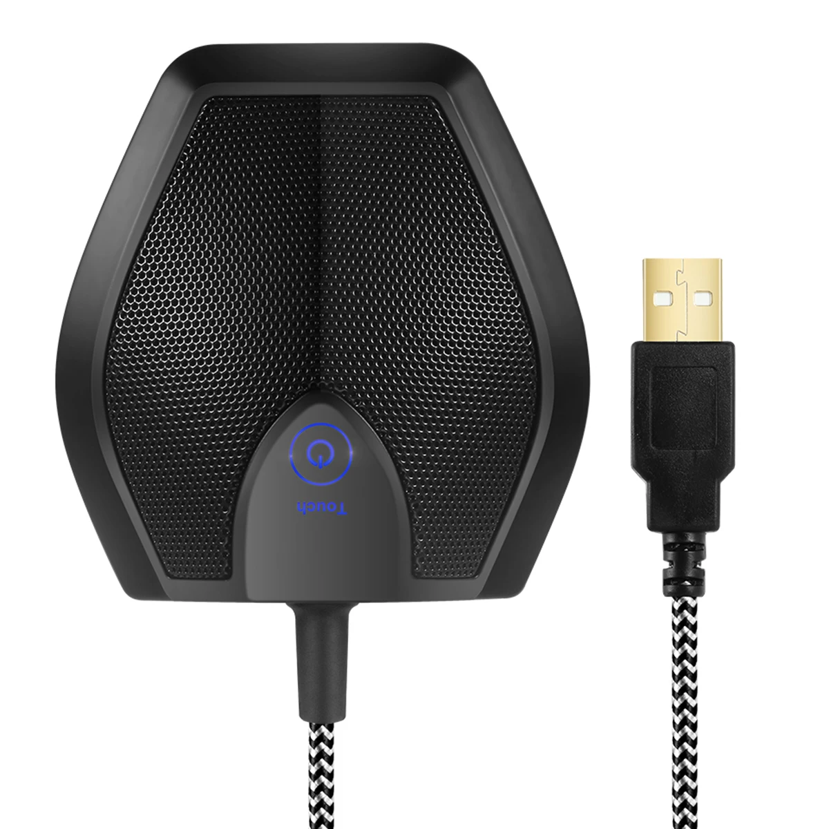 

New Microphone USB Omnidirectional Microphone Computer USB Microphones For Video Teaching Conference Rooms Webcasting