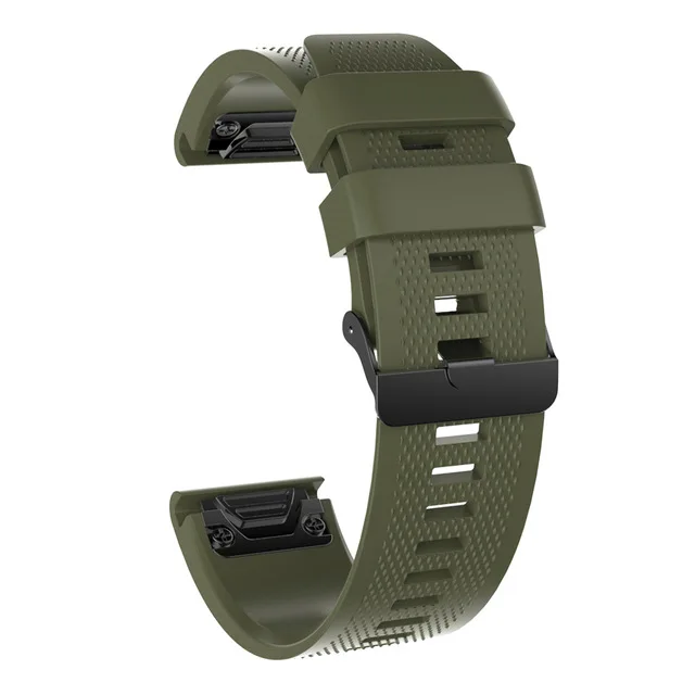 8 26 22 20 мм для Garmin Fenix 5 5X 5s Fenix 3 Смарт-часы ремешок Quick Release Easy Fit силиконовый наручный ремешок для часов Ремешок - Цвет: 8