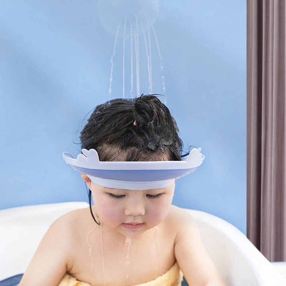 Baby Shampoo Cap Cute Wing Animal Baby Shampoo Hats Toddler Wash Hair Shield Kids Direct Visor Caps Bathing Shower Cap Care