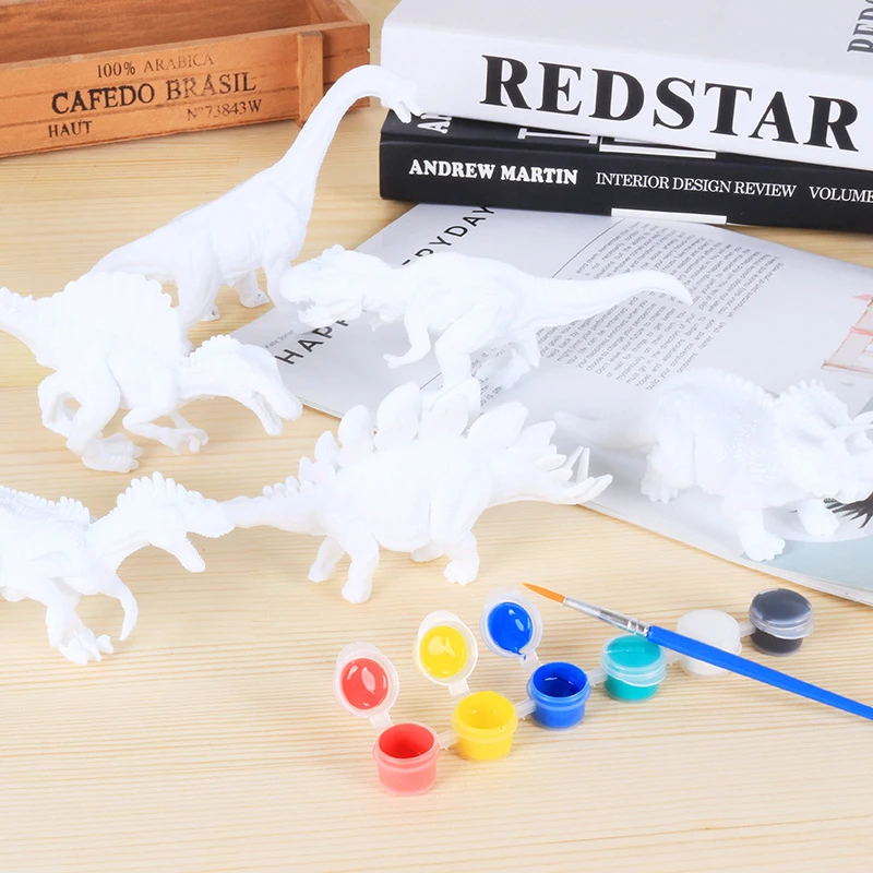 

DIY Coloring Painting Animal Dinosaur Model Drawing Graffiti Tool Kids Children Toys