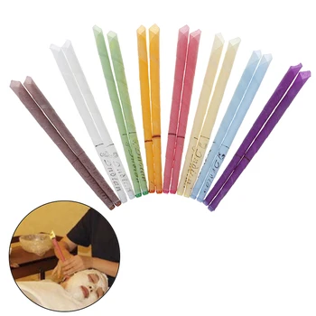 

2Pcs Coning Beewax Natural Ear Candle Ear Candling Therapy Straight Style Ear Care Thermo-Auricular Therapy Face Lift Tool
