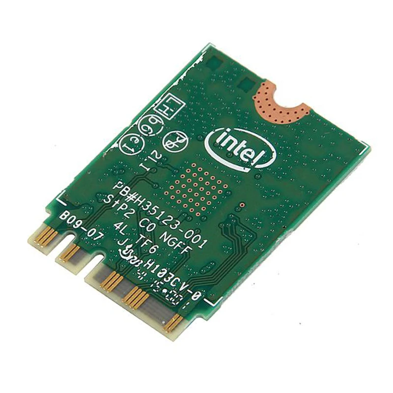 Двухдиапазонный беспроводной-AC 3165NGW Bluetooth 4,0 для Intel 3165 M.2 NGFF 802.11ac WiFi WLAN карта 433 Мбит/с+ 2,4 г/5 ГГц