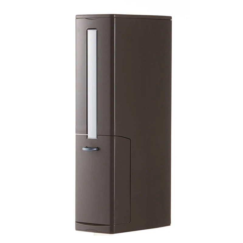 

Multi-Function Toilet Brush Integrated Sets With Flip Handle Liner Trash Can Home Bathroom Supplies Storage Box Wide Caliber