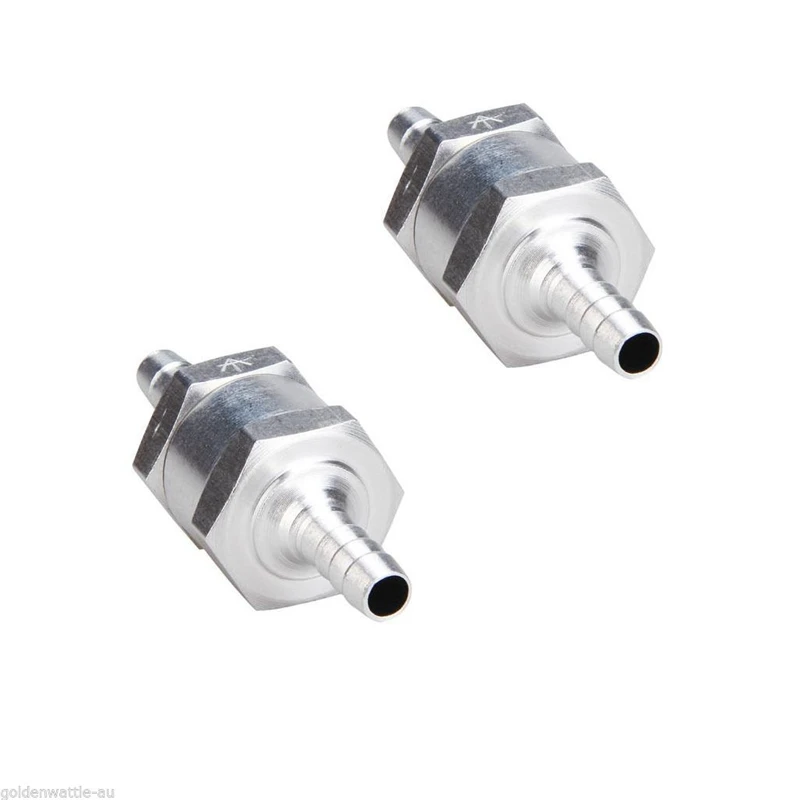 2pcs 6MM Non-Return One Way 1/4 Inch Air Fuel Oil Check Valve crude oil engine Gas