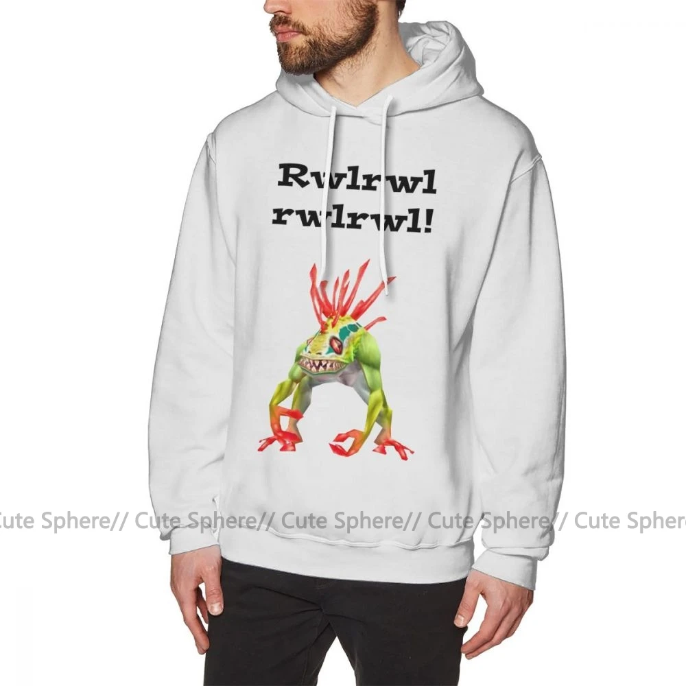 Murloc Толстовка Murloc толстовки Зимний хлопковый пуловер с капюшоном серый уличная XXX мужские с длинным рукавом милые толстовки - Цвет: White