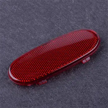 

CITALL Red Interior Front Door Panel Trim Reflector Warning Light Cover 5179299AA Fit For Dodge Ram 1500 2500 3500 Durango