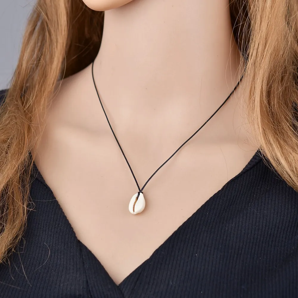 necklace Горячая Распродажа, ручная работа, натуральная ракушка, ручная вязка, браслет в виде ракушки, браслеты для женщин, аксессуары, браслет из бисера, лучший друг, подарки - Окраска металла: necklace