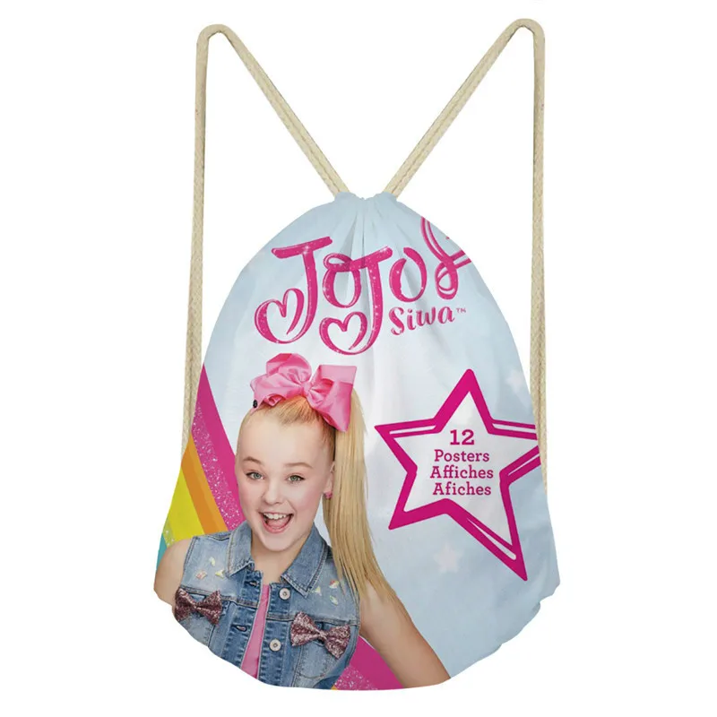 as pictures ThiKin 3 шт./компл. школьная сумка комплект суперзвезда JOJO Siwa Девушка Рюкзак Школьные сумки для подростков мальчиков студентов школьная сумка Back - Цвет: as pictures