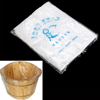 

90PCS Environmentally Disposable Foot Tub Liners Bath Basin Bags For Feet Pedicure Spa Skin Care 55*65cm