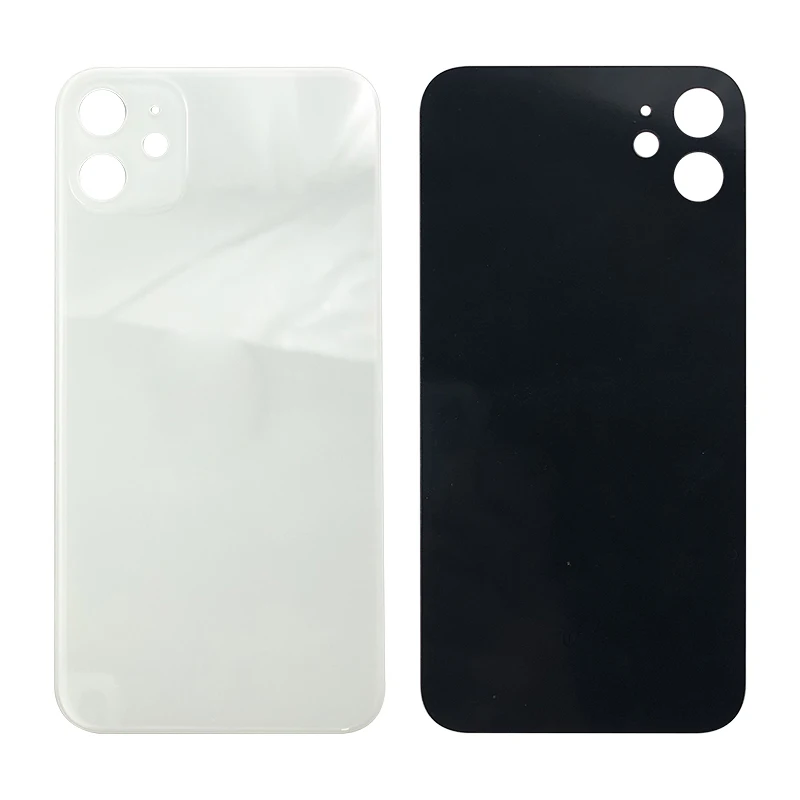 Легкая замена задней крышки стекла задний корпус для iPhone 11 задняя дверь корпус монтаж корпуса Замена с объективом камеры